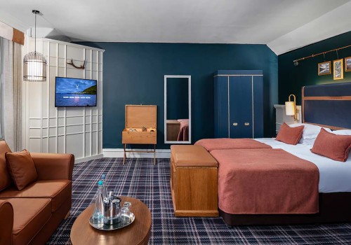 Loch Rannoch Hotel - elegant bedroom